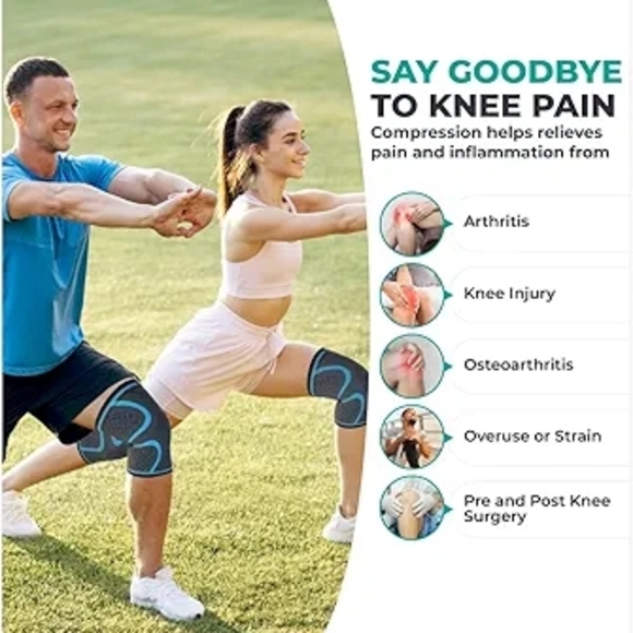 Modvel Compression Knee Brace 2-Pack Knee size XL unisex NWT - Picture 9 of 9